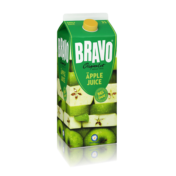 Bravo äpplejuice 1 l